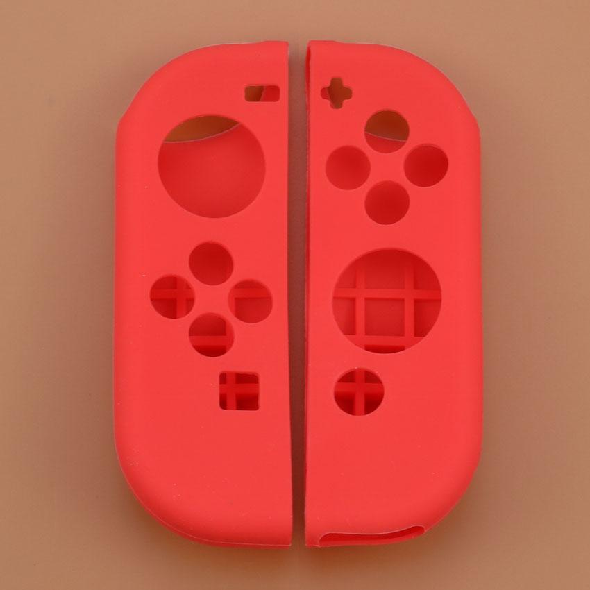 JCD 1Set Left Right Soft Silicone Rubber Grip Gel Guard L R Controller Gamepad Sleeve Case Cover For Switch Joy-Con Joycon NS