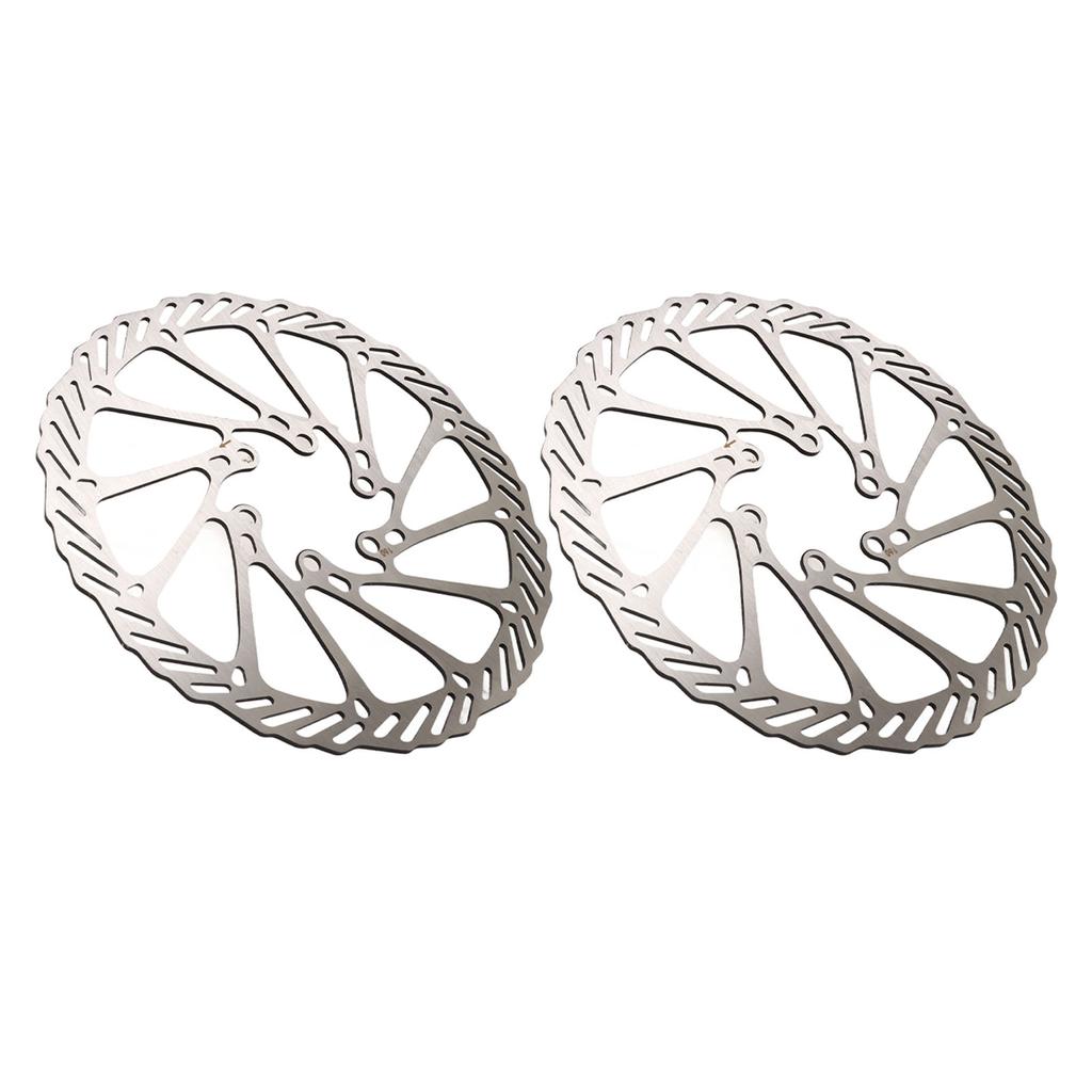 2 шт. роторы дискового тормоза для велосипеда легкие, быстро рассеивающие тепло, стальные, высокой твердости, для горного велосипеда