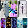 Luxury Dragonfly For Honor 50 8X 9X 10i Case For Huawei P50 Pro P20 P40 P30 Lite P Smart 2021 Nova 5T Cover