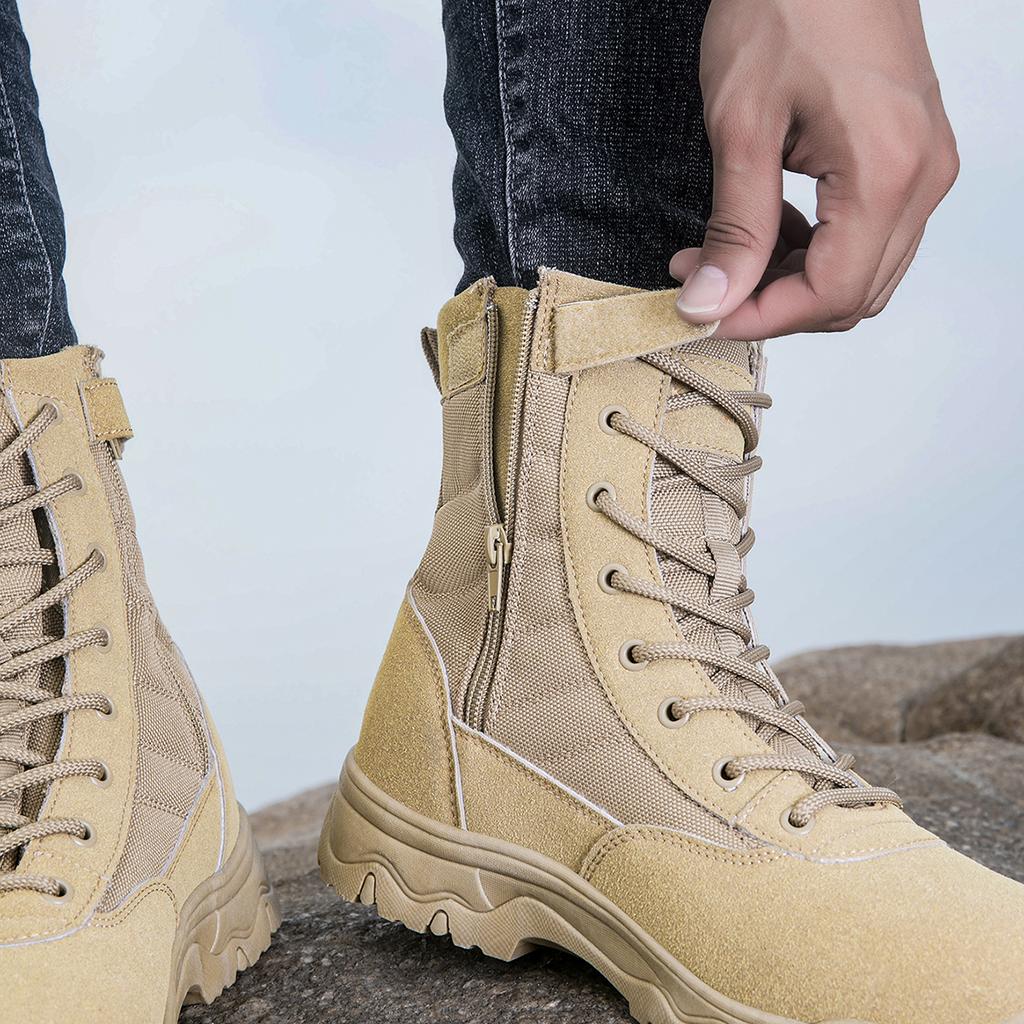 Новые мужские кроссовки для уличных боевых тренировок, высокие, противоскользящие, для альпинизма, путешествий, отдыха, бега. Для мужчин