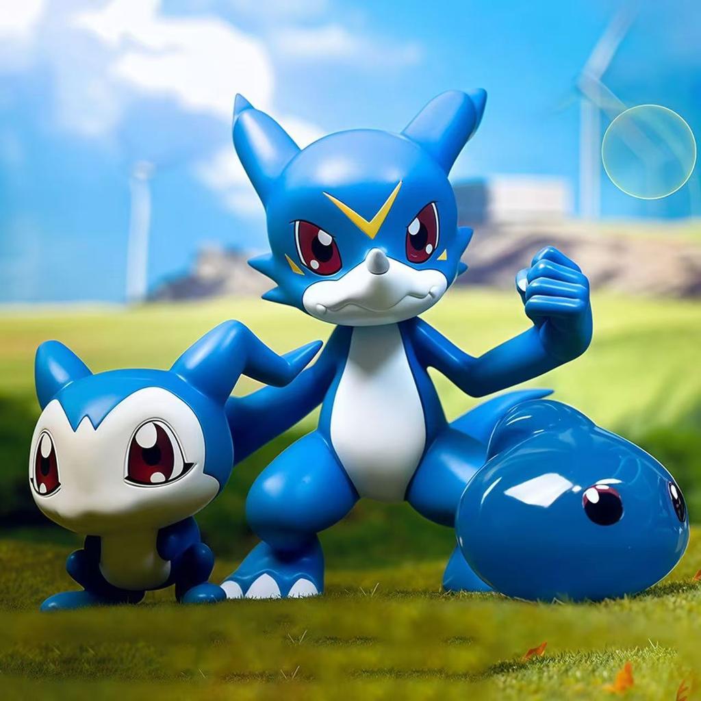 2-6 см Аниме Фигурка Digimon Adventure Фигурка V-mon Фигурки Гомамона Экшн-фигурки ПВХ Статуэтка Настольное украшение Коллекционная модель Игрушки Подарок