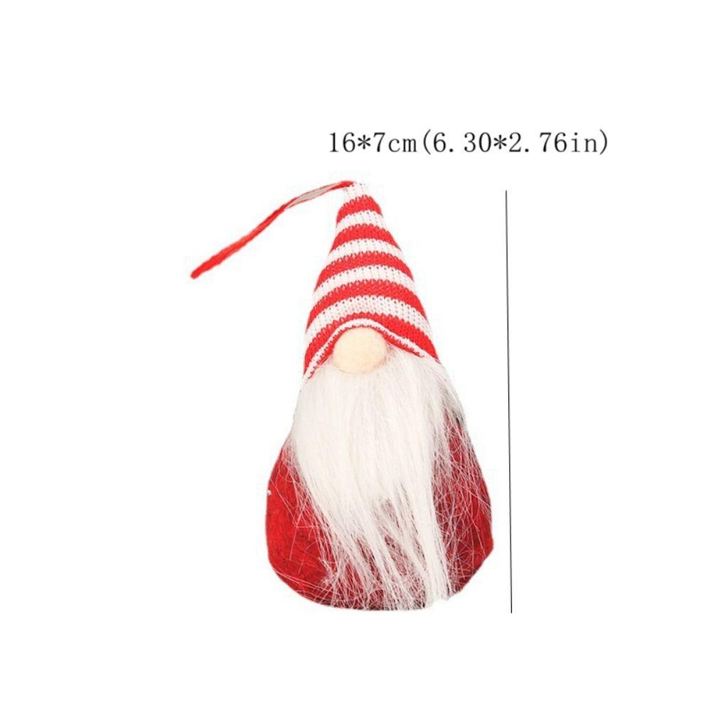 Плюшевая кукла Рождественский гном Подвеска Подвеска Томте Украшения Фестиваль
