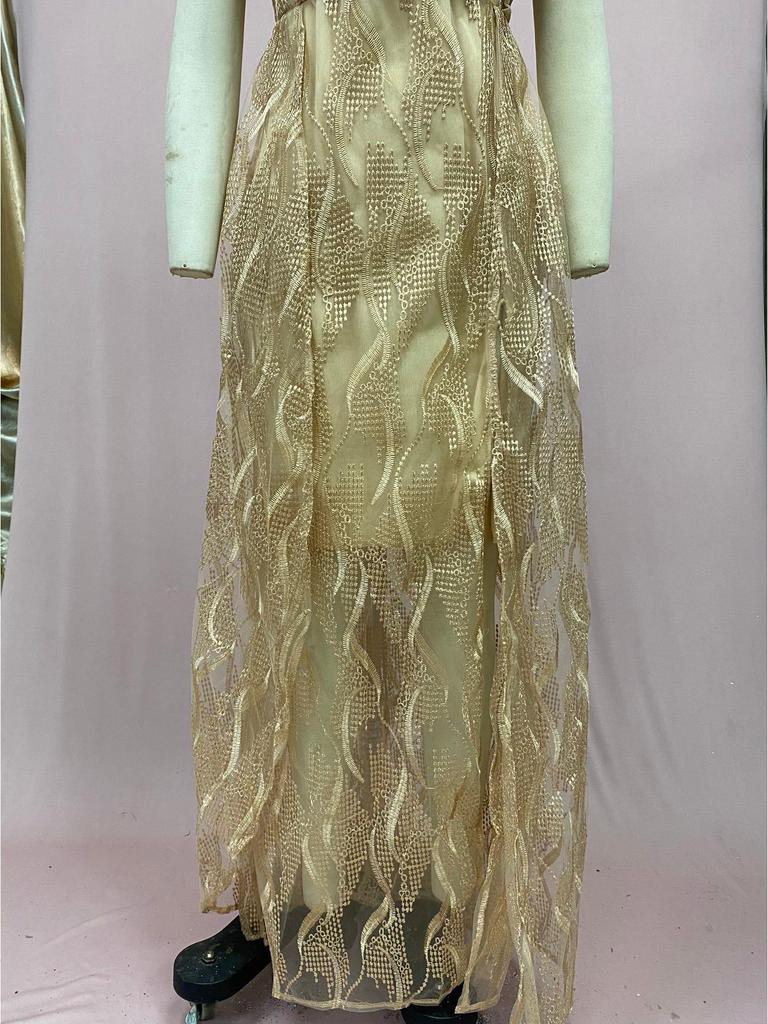 2025 European & American Women's Tube Top Evening Dress - Sexy, Elegant, Long Skirt.