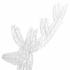 XXL Reindeer Christmas Decoration Acrylic 250 LED 2 pcs 180 cm