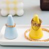 Ceramic Small Organizer Tray Jewelry Display Stand Ring Holder Jewelry Packaging Ring Display Rack