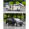 1/24 TOYOTA Vellfire MPV литая модель автомобиля игрушечные машинки из металла имитация модели автомобиля коллекция звуков и света детские подарки