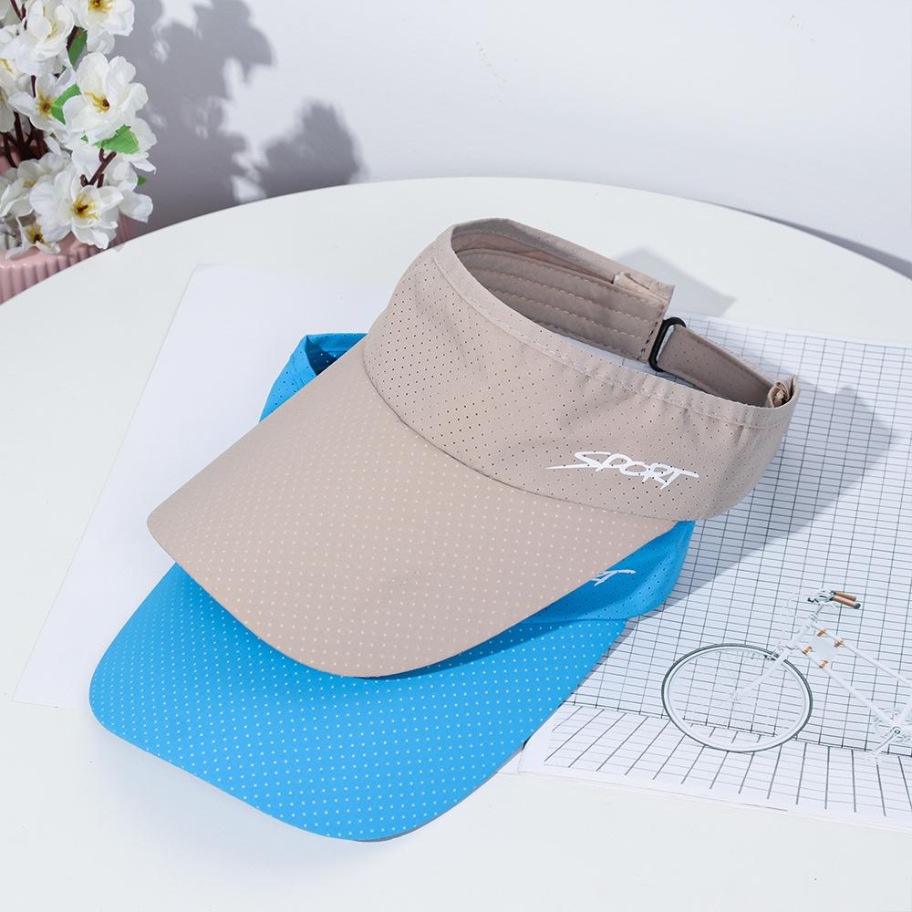 Men Women Breathable Running Sport Headband Sun Hat Sports Visor Baseball Cap Beach Hat