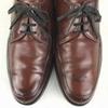 Винтажные мужские туфли NUNN BUSH 80-90-х годов, ручная работа, Goodyear Welted, U-Tip, для бизнеса, коричневые, размер 9D 26.5(ИСПОЛЬЗОВАЛ)