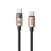 Mcdodo USB-C To USB-C Cable PD 100W Fast Charging Type-C Cable MacBook i-Pad i-Phone 16/15 Xperia Galaxy Pixel Switch Compatible with Android Etc.