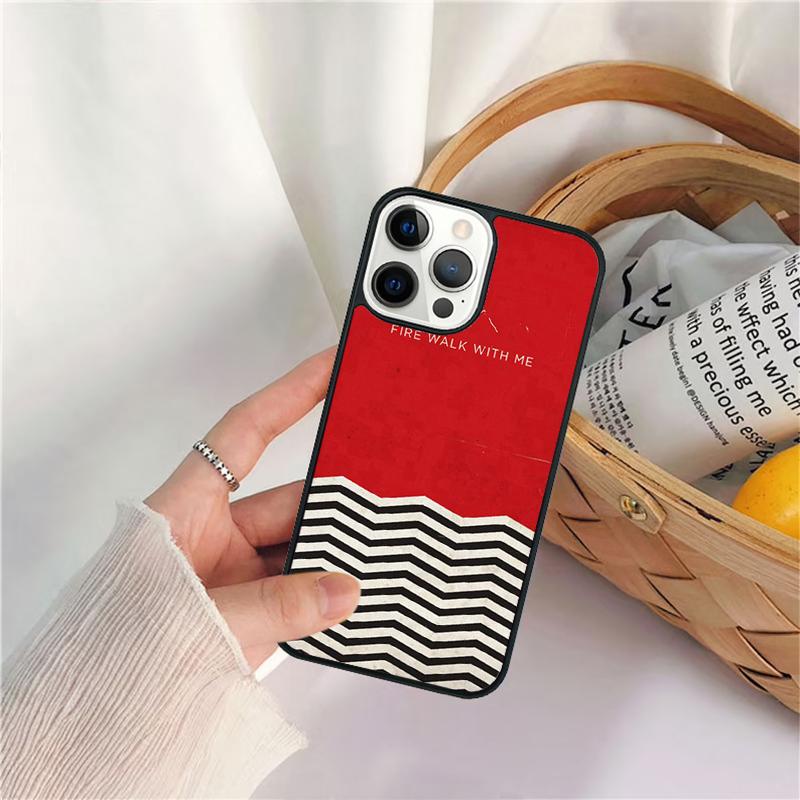 twin peaks Mobile Celular Phone Cases for iPhone 17 Air 16 15 14 12 13 PLUS 11 PRO MAX Coque Fundas