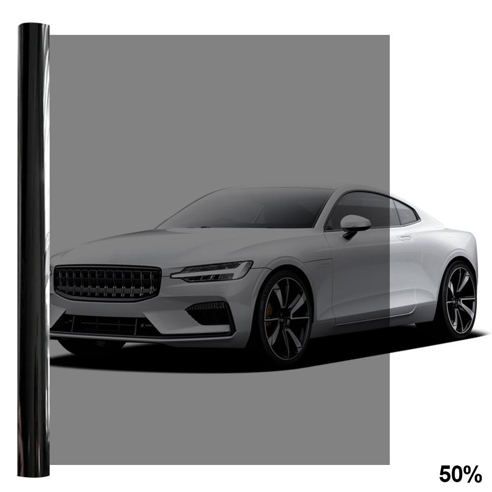 300*50 см автомобильная тонировочная пленка для окон с перламутровым стержнем, автовиниловая антибликовая наклейка на стекло, керамическая солнечная УФ-защита, солнцезащитный козырек