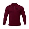 Muscleguys Just Gym Printed Bodybuilding Polo Shirts Men Slim Fit Long Sleeve Fitness Autumn Casual Comfortable T-shirts