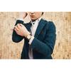 CASIO analog watch with leather ideal for or entrance, men's strap. gifts, age.
