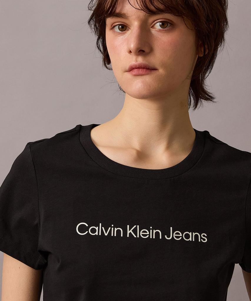 Приталенная 47AB807 S BLACKUB1 [Calvin Klein] Футболка
