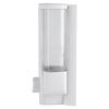 350mL Wall Mounted Manual Operated Soap Liquid/Shampoo Lotion Dispenser Bathroom Kitchen Use