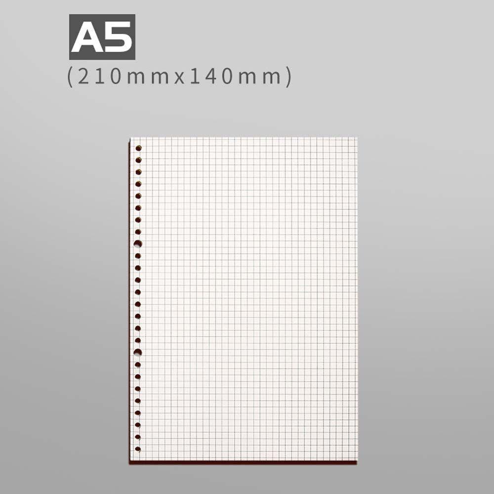 School Supplies Paper Stationery Inner Core Paper Page Planner Loose Leaf Notebook Diary Notepad