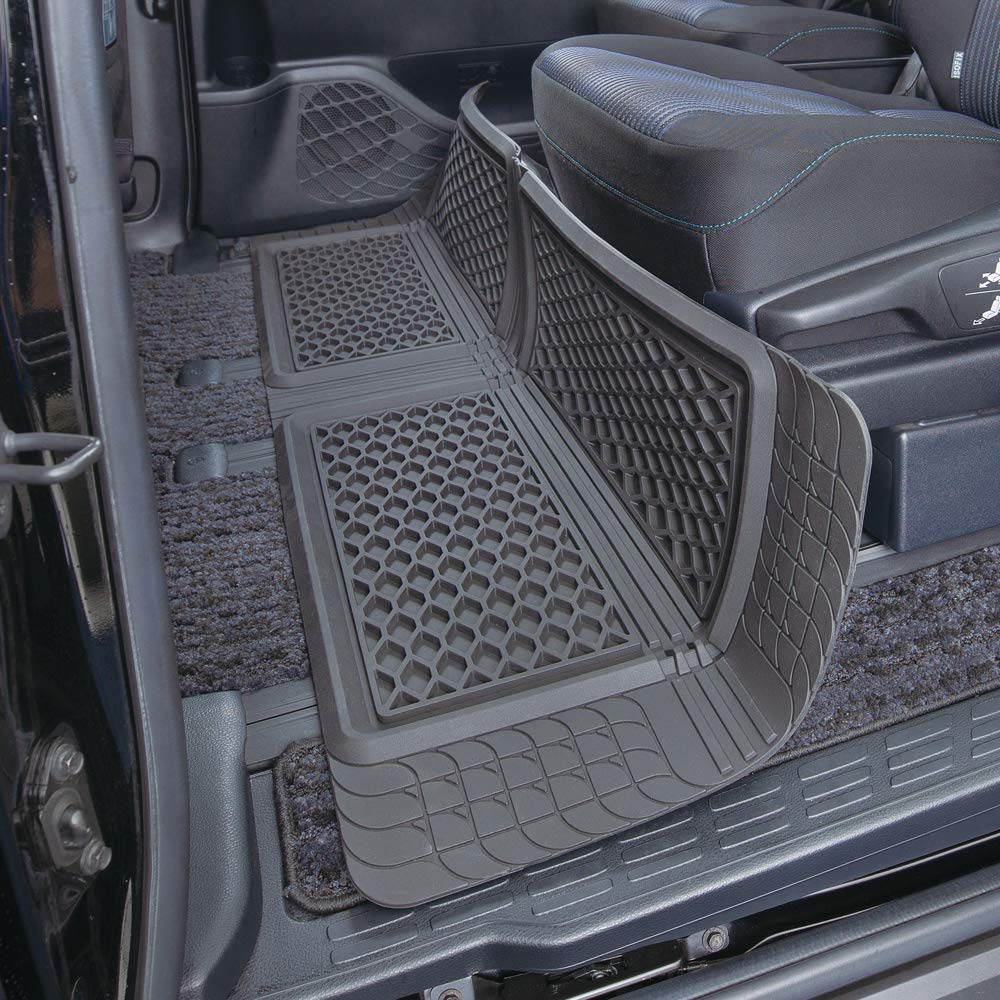 Автомобильные коврики BONFORM FlexGuard, 2-й ряд, Минивэн/Стандартный автомобиль, 50x140 см, Черный, 6455-05BK