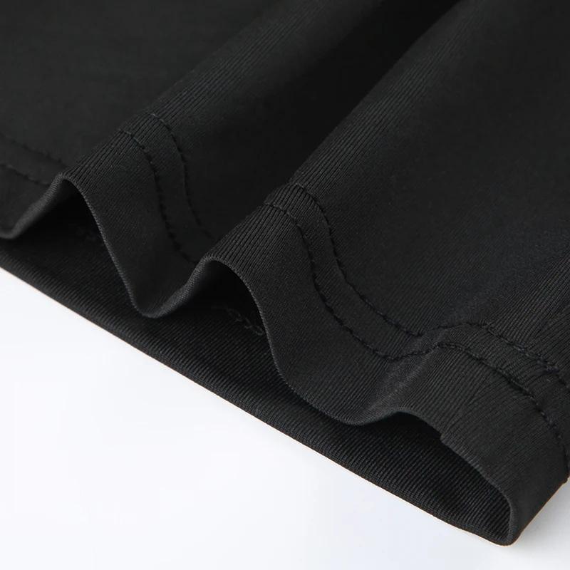 Европейский и американский осенний однотонный облегающий комбинезон с круглым вырезом и длинными рукавами, открытой спиной, для темпераментной пикантной девушки