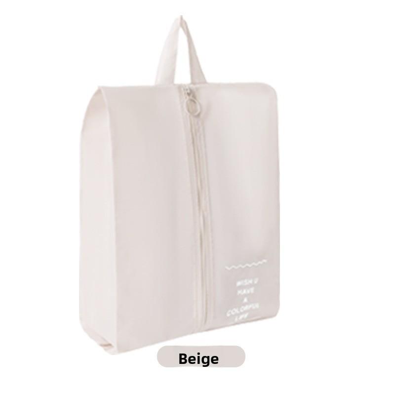 Portable Shoe Organizer Bag With Durable Oxford Material For Travel And Home Storage