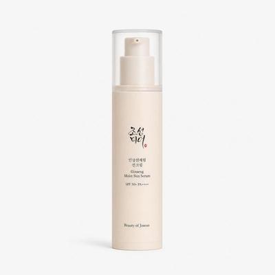Увлажняющая солнцезащитная сыворотка с женьшенем SPF 50+ PA++++, 50 мл
