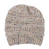 Women's Trendy Autumn and Winter Warm Hat Ladies Fashion Outdoor Knitted Woolen Pullover Hat
