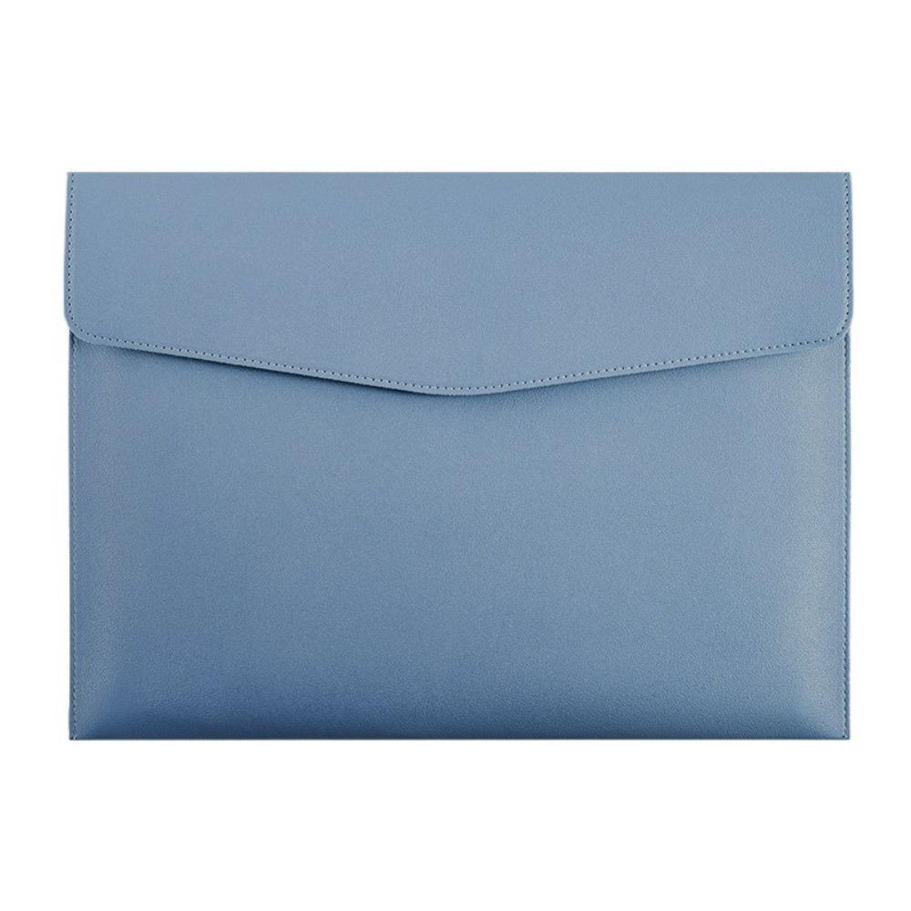 A4 Envelope Folder Leather Leather Document Pouch Large Capacity A4 A5 Briefcase Document Bag