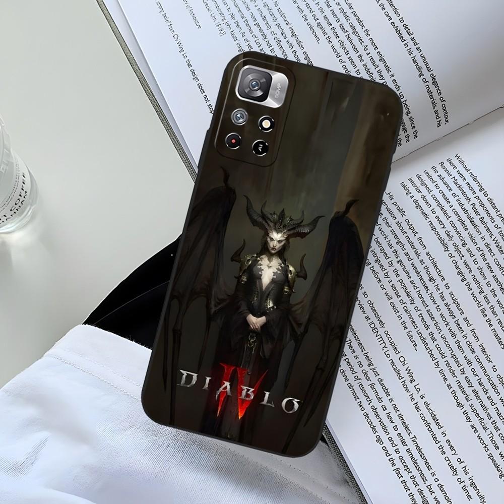 Горячая игра Diablo Чехол для телефона для Xiaomi Redmi Note 14 13 12 11 9 Ultra 10 Lite Poco F4 F5 X5 Pro Plus Чехол
