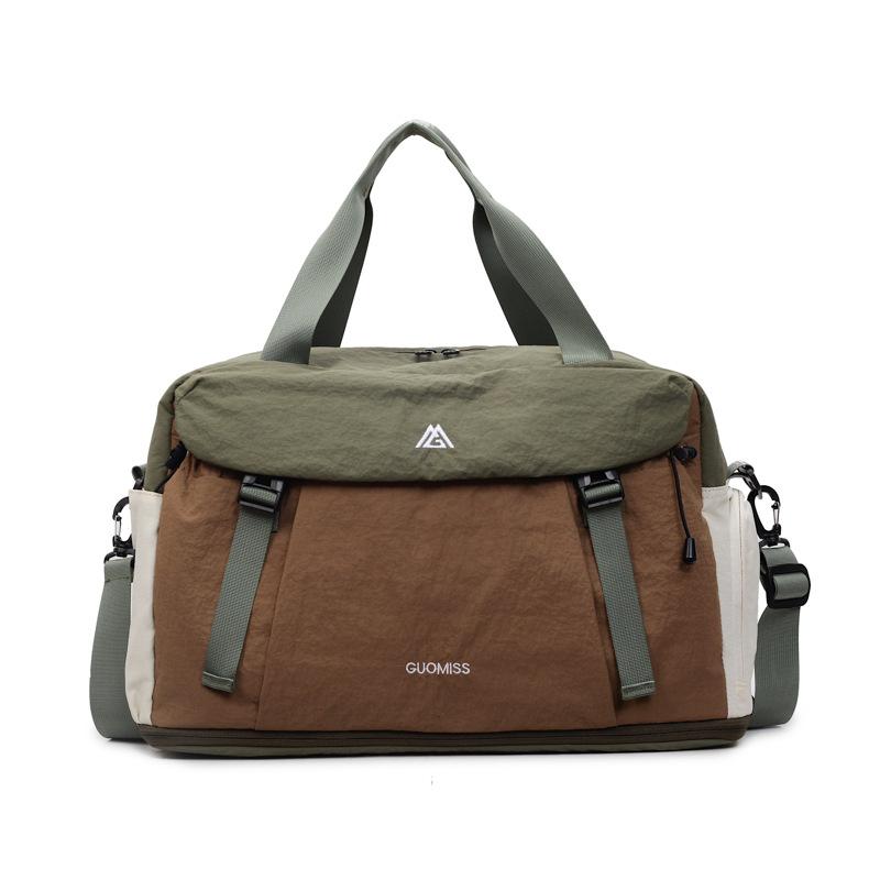 Fashionable extended leisure travel bag, large-capacity handbag, crossbody outdoor sports bag, trendy lightweight yoga fitness bag