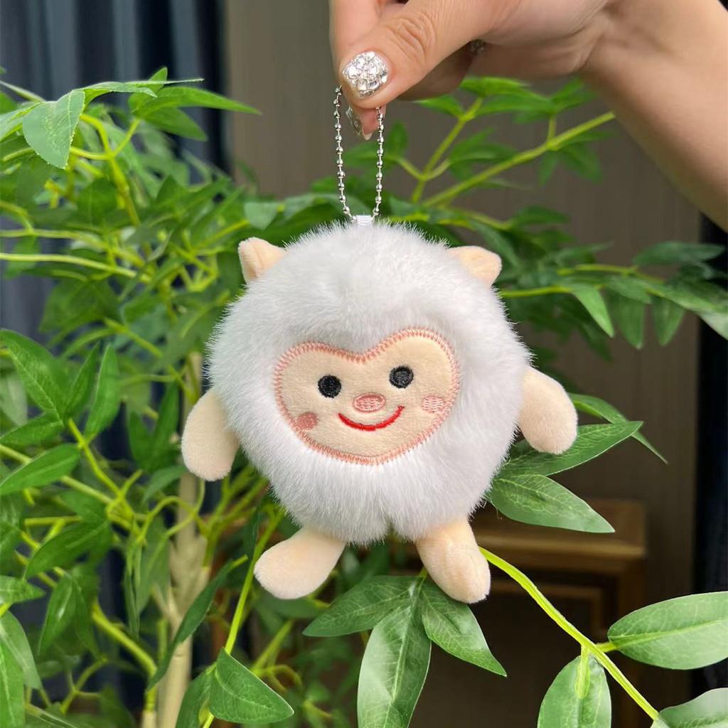 Delightful Plush Sheep Keychain Cute Lamb Doll Soft Toy For Children's Gifts