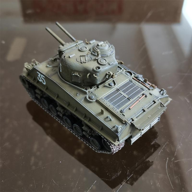 63148 1:Танк Шерман M4A3 HVSS в масштабе 72, Огнемет POA-CVS-H5, Пластиковая модель для сборки, Статичная модель, Коллекционная игрушка, Подарок