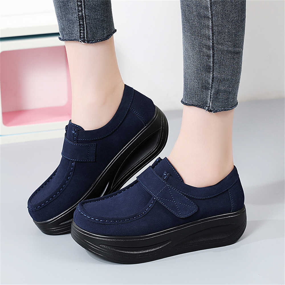 Thick Heel Appearance Increases Womens Loafer Shoes Stiletto Heels Shoes Heels For Woman Sneakers Sport Top Comfort