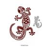 Металлический трафарет Gecko для тиснения, штампы для DIY, скрапбукинга, бумажные штампы для тиснения карт, ремесленный декор