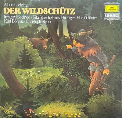 LP Запись АЛЬБЕРТ ЛОРЦИНГ, ИРМГАРД ЗЕЕФРИД, - Лесной стрелок 2535429 Deutsche Grammo Германия Классика Б/У