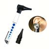 1Set Medical Ear Otoscope Penlight Ear Cleaner Diagnostic Earpicks Flashlight Magnifying Glass Len 4 Glimpse LED Lamp Health Ear Care