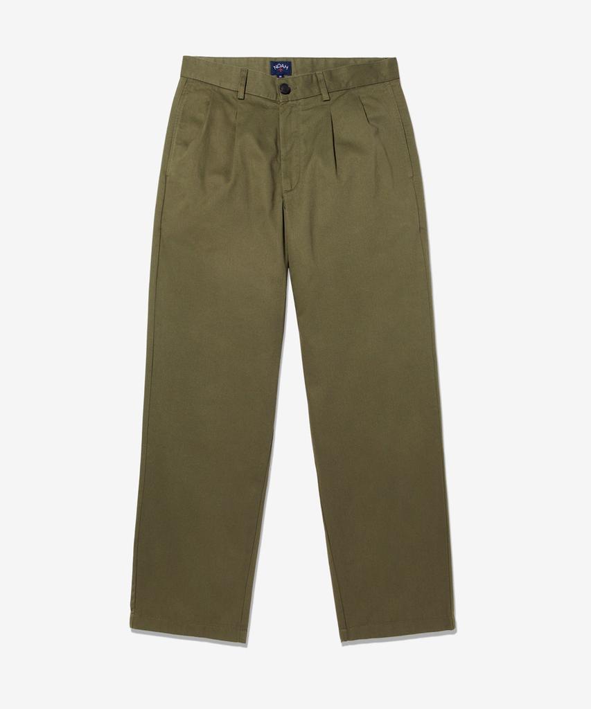 Noa (U) Twill Double-Pleat Pants Jalapeno