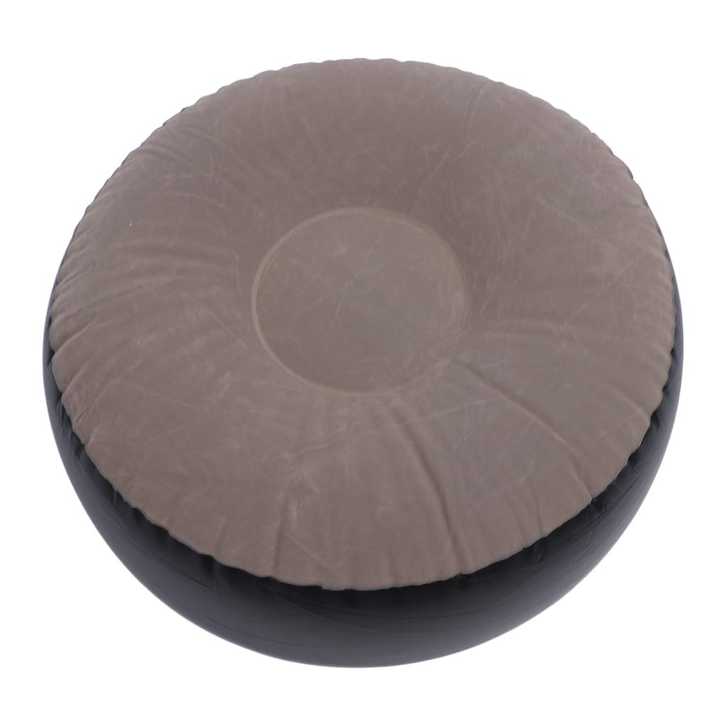 Надувной флокированный табурет Многоцелевой Легкий Портативный Эргономичный Дизайн Круглый Портативный