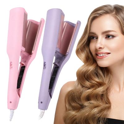32 мм Hair Waver Регулируемая температура щипцы для завивки волос Быстрый нагрев Керамические большие волны щипцы для завивки волос для пляжных волн