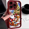 N113 Merry Christmas Desig Art Soft Angel Eyes Phone Cases for Samsung S23 S24 Ultra S21 A54 A34 A13 A14 A06 A24 Realme 12 Vivo OPPO Shockproof Cover