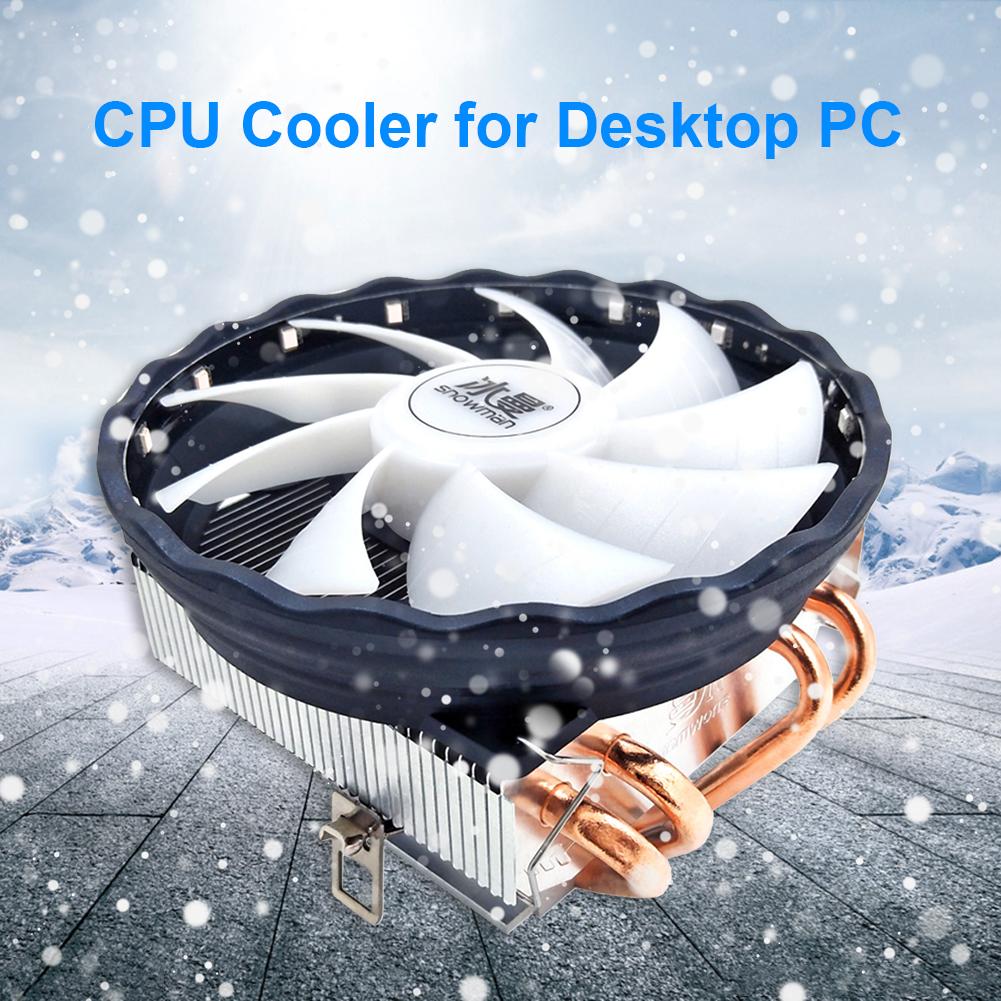 SNOWMAN 120мм Кулер для ЦП Радиатор Вентилятор 4 тепловые трубки PWM 3PIN для Inte LGA 1150