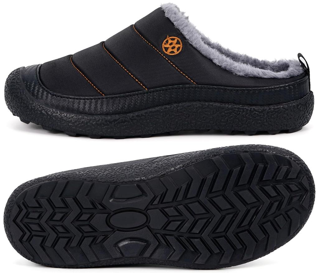 Eagsouni Зимний Пуховый Комнатный В помещении и на Открытом воздухе Балкон Холодный и Женские Сандалии, Тапочки, Обувь, Носка, Сандалии, Подкладка из флиса, Защита,