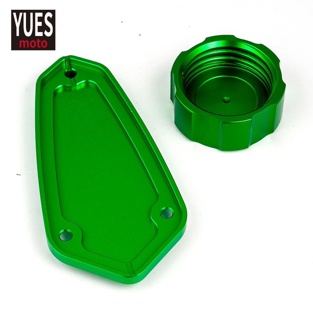 Аксессуары для мотоциклов, алюминиевая передняя и задняя крышка главного бачка тормозной жидкости для KAWASAKI Z1000R Z1000