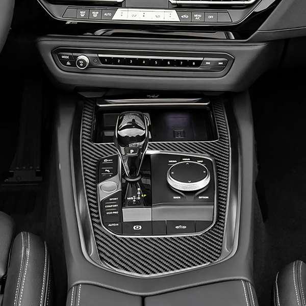 Совместимая карбоновая накладка на панель переключения передач для BMW Z4 G29 (2019-2022 гг.)