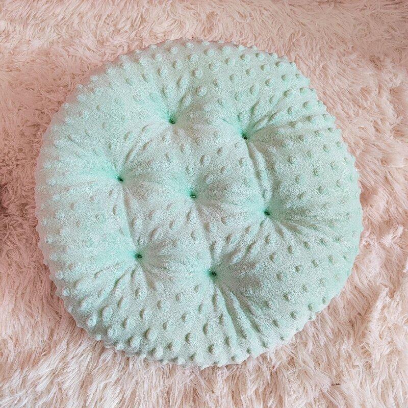 Thicken Dining Chair Cushion Office Chair Pad 45cm/50cm Round Cushion Soft Futon Bedroom Bay Window Tatami Stool