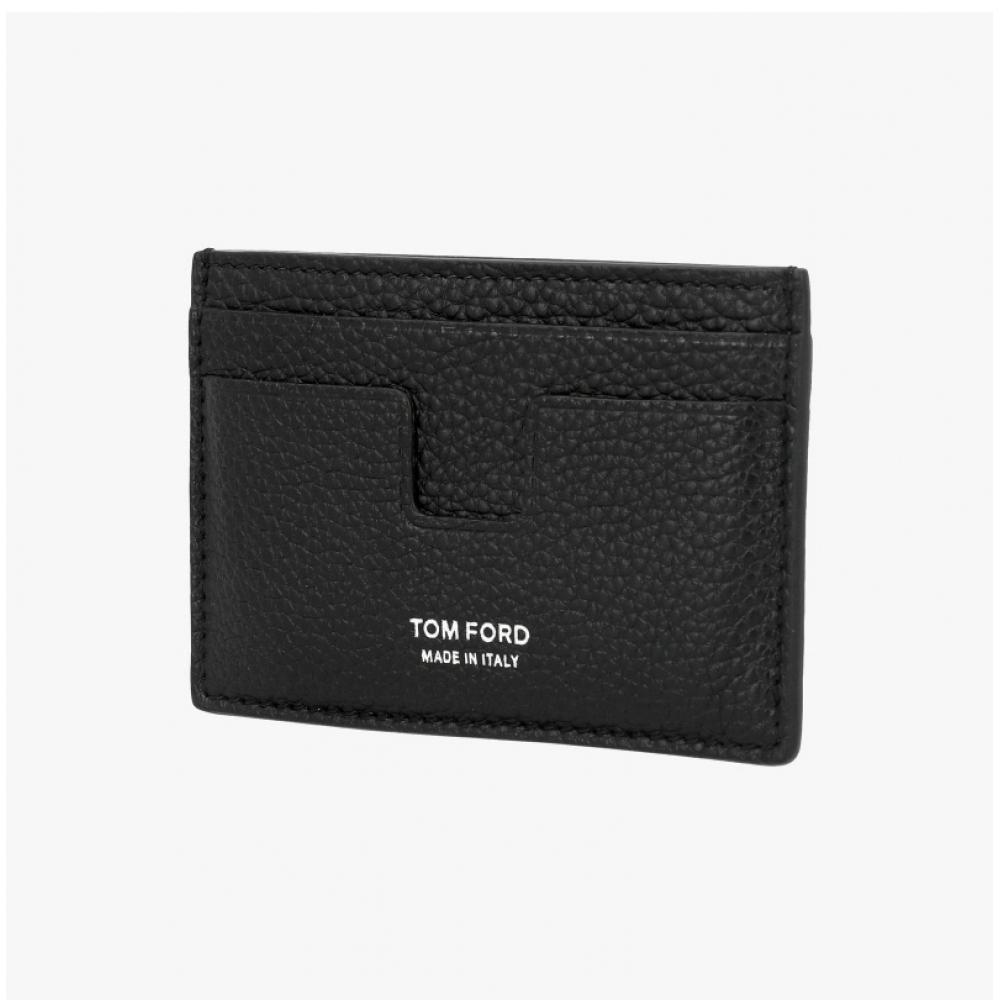 Tom Ford Grain Leather Card Holder Y0232 Lcl158s