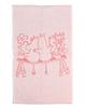 Arabia Guest Towel/Face Towel, 30cm X 50cm, Moomin Love, Pink, 1072618, Scandinavian, Finnish [Parallel Import]