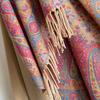 Bohemian Versatile Jacquard Cashew Ethnic Style Big Shawl Women'S Scarf Vintage Tassel