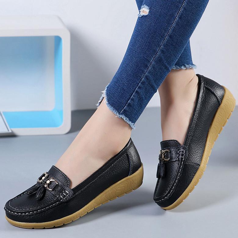 Fashion Women Shoes Women Sports Shoes With Low Heels Loafers Slip On Casual Sneaker Zapatos Mujer White Shoes Female Sneakers Tennis