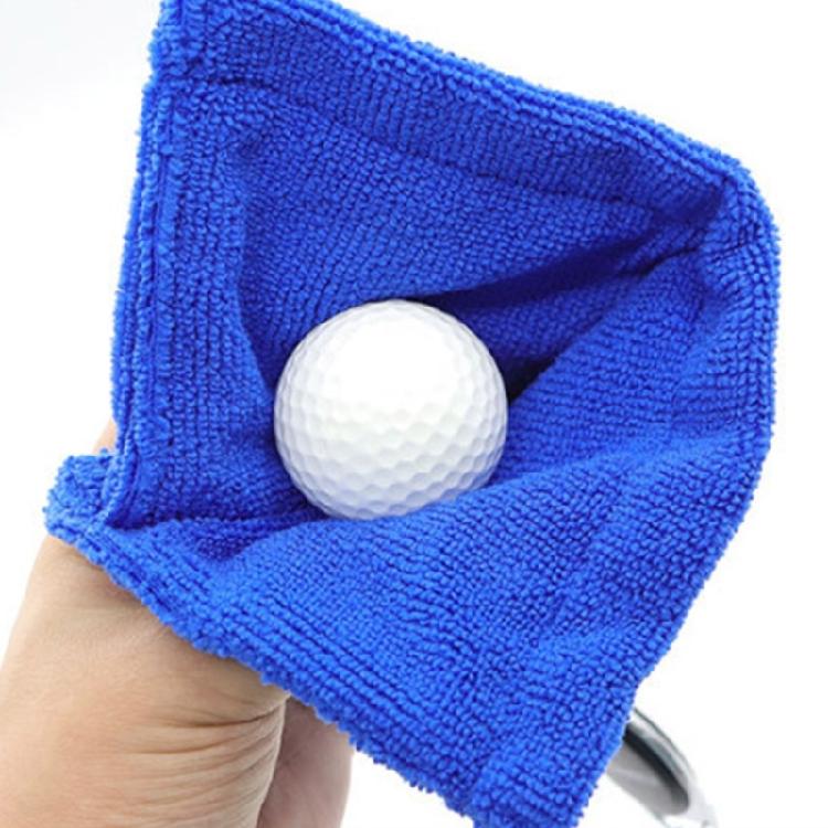 Microfiber Fabric Golf Towels with Telescopic Rope Golf Cleaning Towels for Golf Tournament Fitness Yoga Camping