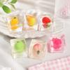 1pc Random Slow Rebound Ice Cube Squeeze Toy with Fruits Mochi Squish Foam Toy  Student