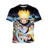 Новая Высококачественная Летняя Модная Футболка Naruto для Взрослых/Детей, Повседневная, с Круглым Вырезом, Короткий Рукав, Дышащая, Топ для Косплея